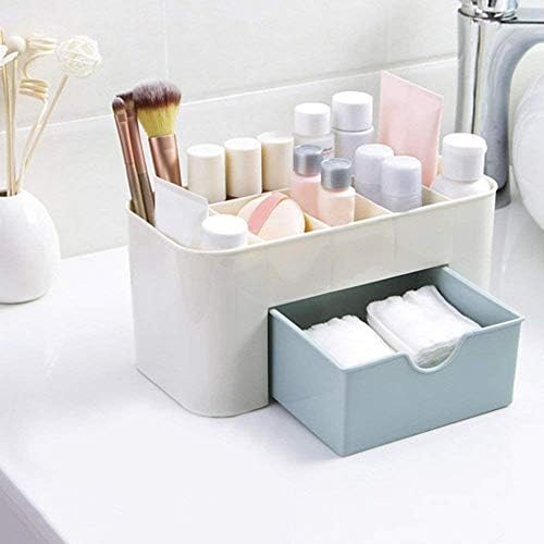 MW Mall India Plastic Mini Makeup Storage and Organizer (Assorted Color)