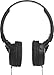 JBL Harman T450 On-Ear Lightweight Foldable Headphones with Mic - Black