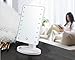 Makeup Mirror Lights,Charminer 16 LED Lighted Makeup Mirror Touch Illuminated Cosmetic Desktop Vanity Mirror Stand,Handy Touching On/Off
