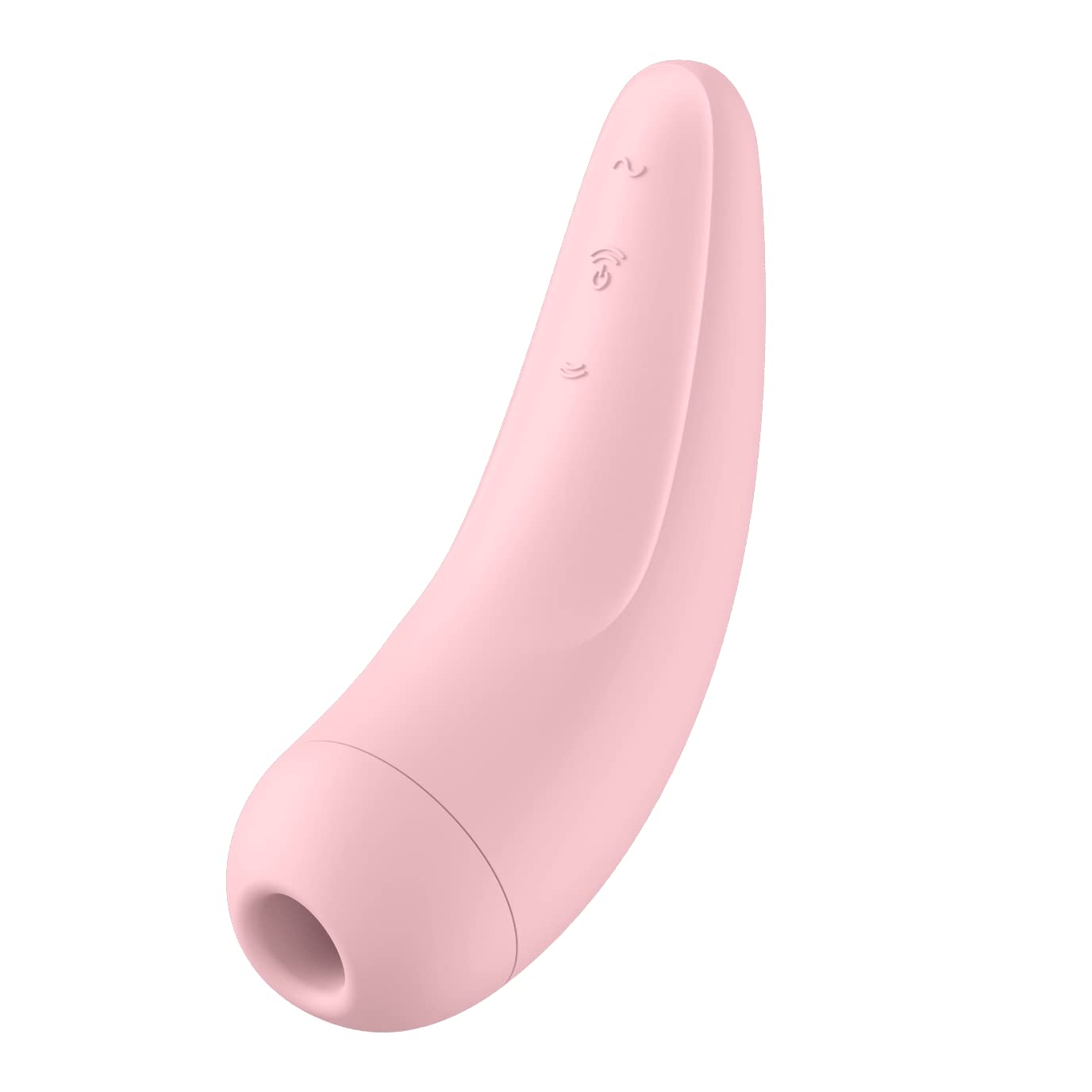 Satisfyer Curvy 2 Connect App Clitoral Sucker | Pressure Wave Vibrator Sex Toys for Her | Clitoral Stimulation Quiet & Strong | Lay-on Vibrator and Adult Massager
