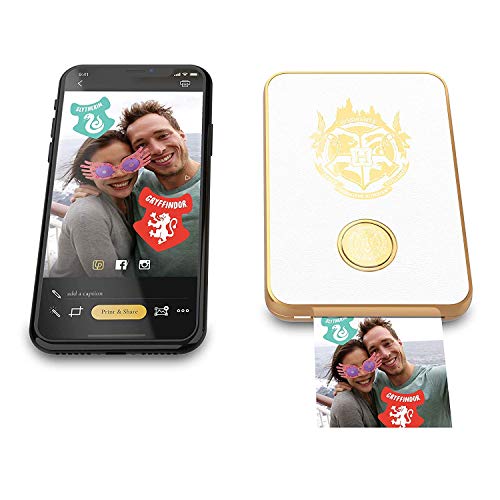 Lifeprint 2x3 Wizarding Magic Photo and Video Printer (White) Stickers Bundle