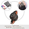 Wireless-Headphones-Over-Ear-WorWoder-50-Hrs-Playtime-Bluetooth-Headphones-Foldable-Hi-Fi-Stereo-Soft-Earmuffs-Light-Weight-Built-in-HD-Mic--Wired-Mode-for-Cellphone-PC-TV-Black-Orange WorWoder Wireless Headphones Over Ear, 80 Hours Playtime Bluetooth Headphones, Hi-Fi Stereo Sound with Microphone…