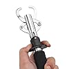 Flexzion-Portable-Fish-Lip-Grabber-Gripper-Grip-Holder-Tool-Stainless-Steel-Fishing-Gear-15KG-and-30-Pound-with-Weight-Scale-and-Wrist-Strap