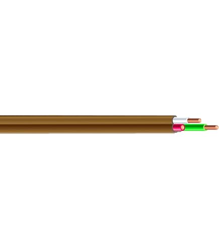 Southwire Thermostatkabel 18/7, 7 Leiter, 7 M – Für Heizungssteuerung & Alarmanlagen