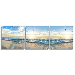 SIGNFORD 3 Piece Canvas Wall Art for Living...