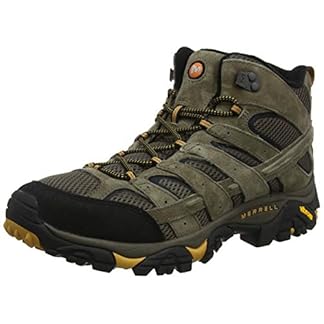Merrell Mens Moab 2 Vent Mid High Rise Hiking Boots