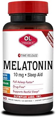 Amazon.com: Olympian Labs Melatonin 10mg | 60 Time Release Capsules | Helps You Fall Asleep Faster, Stay Asleep Longer, Controlled Release, Maximum Strength: Health & Personal Care Amazon.com: Olympian Labs Melatonin 10mg | 60 Time Release Capsules | Helps You Fall Asleep Faster, Stay Asleep Longer, Controlled Release, Maximum Strength: Health & Personal Care