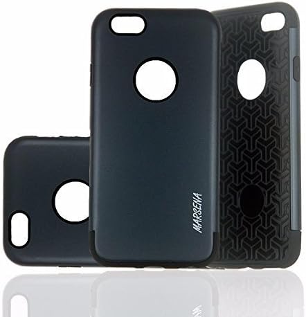 iPhone 6/6s Case (4.7'') Hybrid Armor TPU PC case for iPhone 6/6s, 2in1 back cover (Navy Blue)