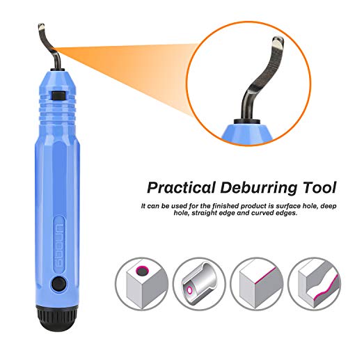 BestFire Deburring Tool Kit, Metal Deburring Tool Set with AntiSlip