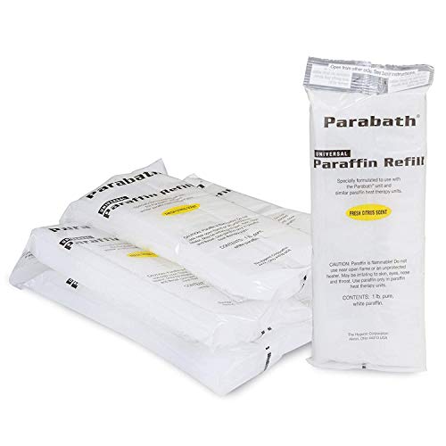 Paraffin Wax Refill by Parabath, Bulk 6 lbs of Citrus Scented Paraffin