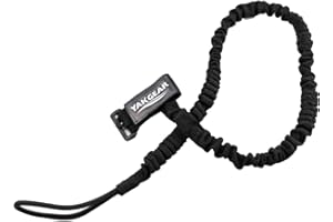 YakGear BPL36B-H Baja Paddle Leash - 36", Black