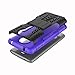 Yiakeng for Moto E5 Plus Case, Moto E5 Supra Case, Dual Layer shockproof Slim Protective with kickstand Phone Case Cover for Motorola Moto E Plus (5th Generation) (Blue)