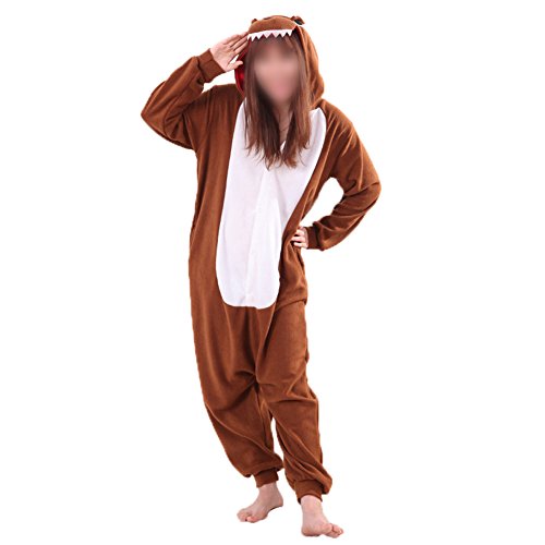 Unisex Adult Animal Cosplay Halloween Kigurumi Onesie Outfit Costume Dragon Pajamas