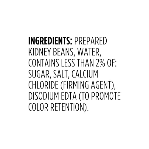 AMAZON GROCERY, CANNED DARK RED KIDNEY BEANS, 15.5 OZ