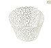 Leegoal Muffin Case Cupcake Papper Cup Liner Birthday Wedding Cake Wrapper (108pcs,White)