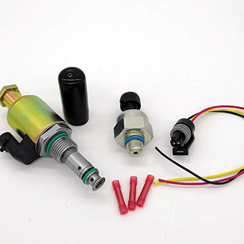 Fudoray w/ICP 7.3 Powerstroke IPR Valve Control Sensor for Ford F250 F350 F450 F550 Super Duty E350 E450 E550 Econoline Excursion 7.3L V8 Diesel Replaces AP63402 Injector Fuel Pressure Regulator