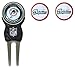 Team Golf NFL Miami Dolphins Divot Tool Pack With 3 Golf Ball Markers Divot Tool with 3 Golf Ball Markers Pack, Markers are Removable Magnetic Double-Sided Enamel