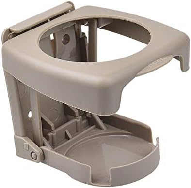 Amazon Cargool車のカップホルダー折り畳み式ドリンクホルダーポータブルユニバーサルオートカップ4本のネジでスタンド ベージュ Etc 車 バイク