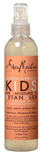 Shea Moisture Kids Detangler Coconut & Hibiscus 8 Ounce Pump (237ml) (2 Pack)