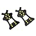 ALPS Ice/Snow Grips Snow Traction Cleats Anti Slip Ice Cleats for Shoes and Boots Ice Spikes Crampons Plus 12 Extra Replacement Steel Studs (Available in S, M, L, XL Sizes) …