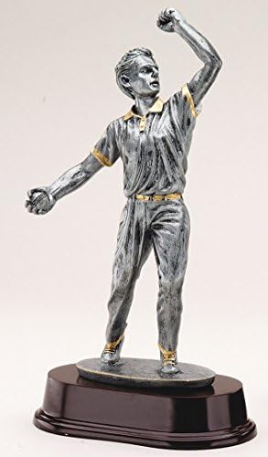 The Trophy Studio Cricket Bowler 8 1/2"tall