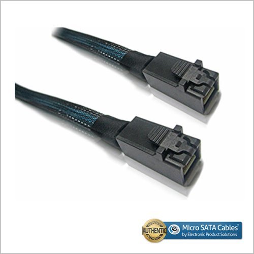 Micro SATA Cables Internal Mini SAS HD SFF-8643 to Internal Mini SAS HD SFF-8643 Cable 1 Meter
