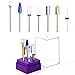 NATPLUS Ceramic Carbide Nail Drill Bits Set 3/32 7 Pcs For Cuticle Clean and Gel Nail Remove Bits for Nail Drill Machine E-file Nail Bits set. …