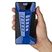 Brightech - SCORPION Portable Car Battery Jump Starter with SmartJump Technology - 10000 mAh Handheld Jump Box and Battery Charger for Electronics and Mobile Devices with Carrying Case - Cobalt Blue