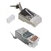 RiteAV - 23 AWG Shielded CAT 6 Solid Terminating Crimp Ends Designed for Direct Burial Cable (10 Pack) primary