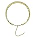 LuxeLife Gold Rhinestone Choker 5 Row Women’s Crystal Necklace Diamond Collar with 5
