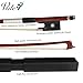 VALE Brazilwood Violin Bow with Light Weight Bow Case (Full Size)