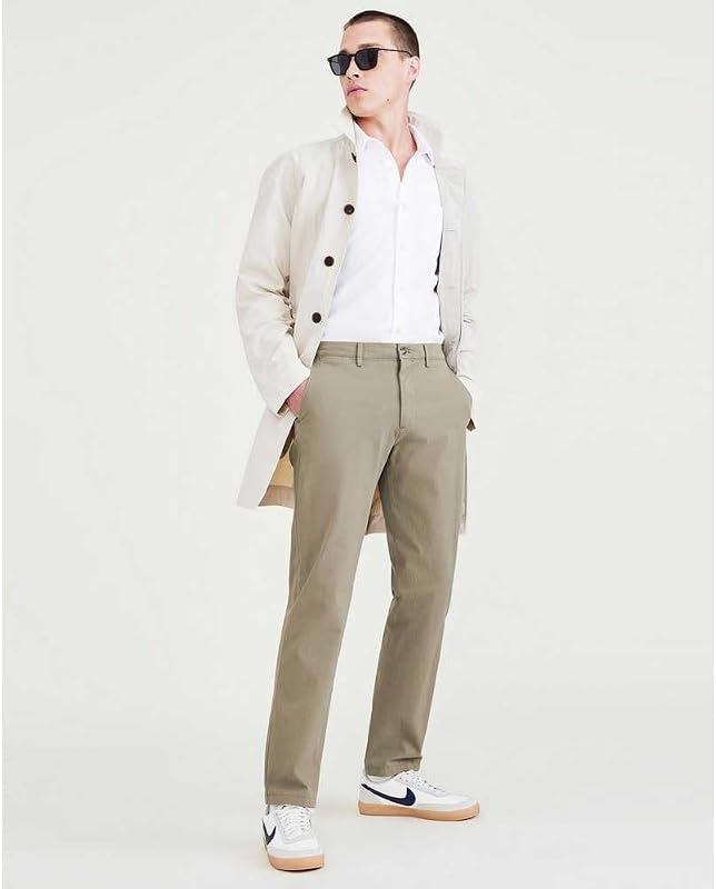 Smart 360 Flex Chino Slim, Calças de homem, Nova Camuflagem, 28W / 32L