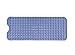 Extra Long Bathtub Mats Anti-Slip Tub Mat Anti-Bacterial Shower Mat,Simple Deluxe Non Slip Bath Mats by NTTR,Machine Washable(Blue,16 W x 39 L Inches)