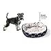 Animals Favorite Dog Bed. Comfortable Round Pet Bed, 22x22-inches