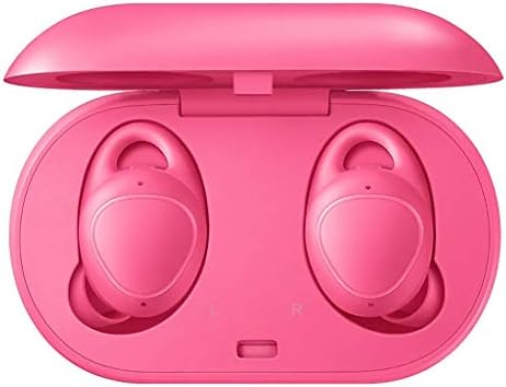 3Pack Storage Case for Samsung Gear IconX(2018 Edition) Blue Tooth Earbuds with Mountaineering Buckles Travel (Pink)