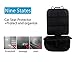 Zmaomaoy Nine States Car Seat Protector, Baby Cars Seat Cover Mat Pads with Universal Fit, XL Size - Water-Resistant Fabric& PVC Leather Reinforced Corners & 2 Large Pockets for Handy Storage