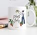Plant Lady Coffee Mug Gift Idea Perfect for Green Thumb Gardener Christmas Holiday Birthday Present Landscaper Flowers Vegetable Gardening Lover Family Friend 11oz Ceramic Tea Cup Digibuddha DM0435