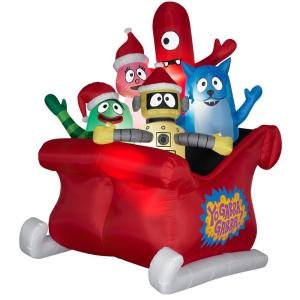 UPC 086786855553, Nickeldeon 6 ft Lighted Yo Gabba Gabba Airblown Christmas Inflatable