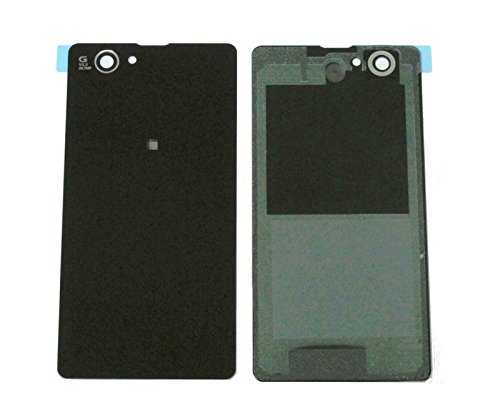 Simply Silver - New Black Housing Battery Rear Back Door Cover For Sony Z1 Mini Compact D5503 M51W - Unbranded