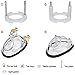 YiFeng Polycarbonate Male Bowl Cage Chastity Device Belt Restraint Bondage Fetish ZCS26 (Clear)