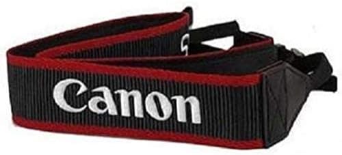 COMFERA INNOVATIONS Canon Red 1 Width Neck Strap for Canon EOS and EOS Rebel Series DSLR Cameras