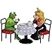 Westland Giftware Coffee Date Magnetic Ceramic Salt and Pepper Shaker Set, 4.25-Inch