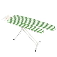 Sunsamy Ironing Board Finger-Type Ironing Board Multi-Functional Household Folding Sleeves Ironing Sleeves Ironing Sleeves (Color : Green, Size : 142x38x7cm)