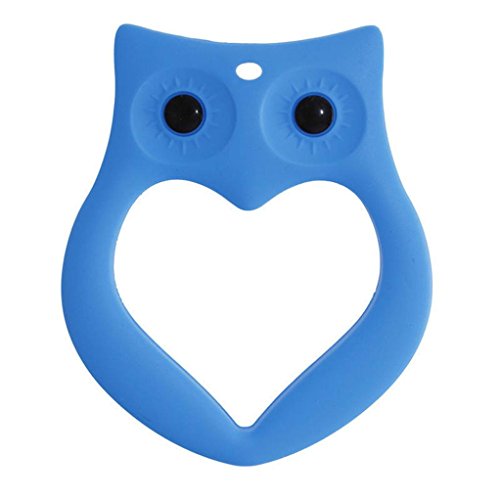 Baby Teething Necklace, UMFun Baby Silicone Teething Nursing Breastfeeding Necklace (A)