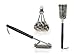 Expert Grillers - Barbecue Grill Brush - Perfect for your Char-Broil Grill - 3 in 1 Stainless Steel Bristles - Perfect Cleaner for Grill Cooking Grates and Racks primary