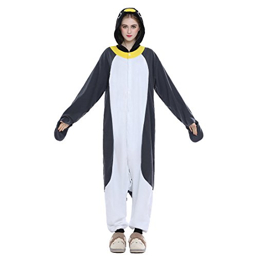 NEWCOSPLAY Animal Cosplay Costume Unisex Adult Penguin Pajamas
