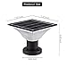 FOOYANCHO Solar Post Cap Lights Outdoor,Dusk to Dawn Auto On/Off Solar Powered Post Lights Fits Most Posts (1 Pack)