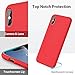 TORRAS [Love Series] iPhone Xs Max Case 6.5 inch, Liquid Silicone Gel Rubber Shockproof Case Soft Microfiber Cloth Lining Cushion Compatible with iPhone Xs Max 6.5