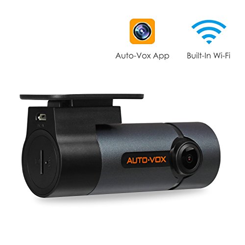 Click Here to See More Images Upgraded AUTO-VOX WiFi Dash Cam D6 Pro FHD 1080P Dashboard Camera Recorder Car Dash Camera with Super Night Vision, G-Sensor, WDR, Loop Recording, 300°Rotate Angle