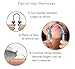 Mukazom Facial Hair Epilator For Women, The Original Hair Remover Spring for Removing Hair on the Upper Lip, Chin, Cheeks, and Neck (Black)